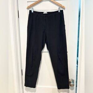 & Other Stories Semi-sheer Tapered Cotton Trousers